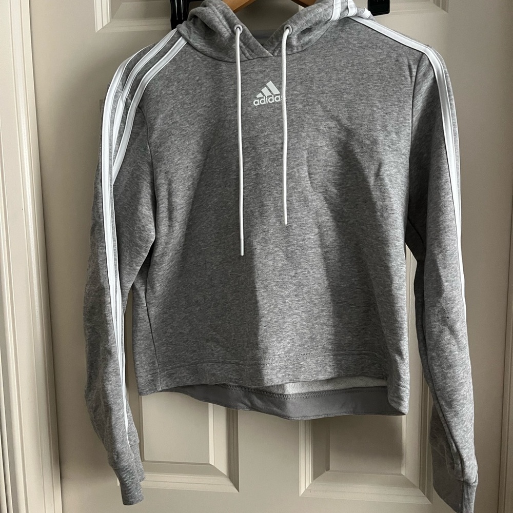 adidas cropped hoodie